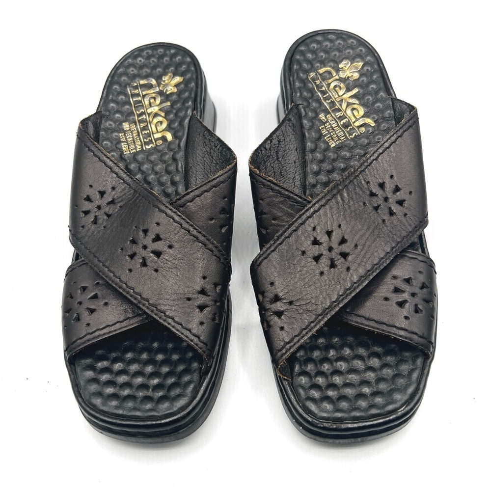 Reiker casual leather sandals Sz 39